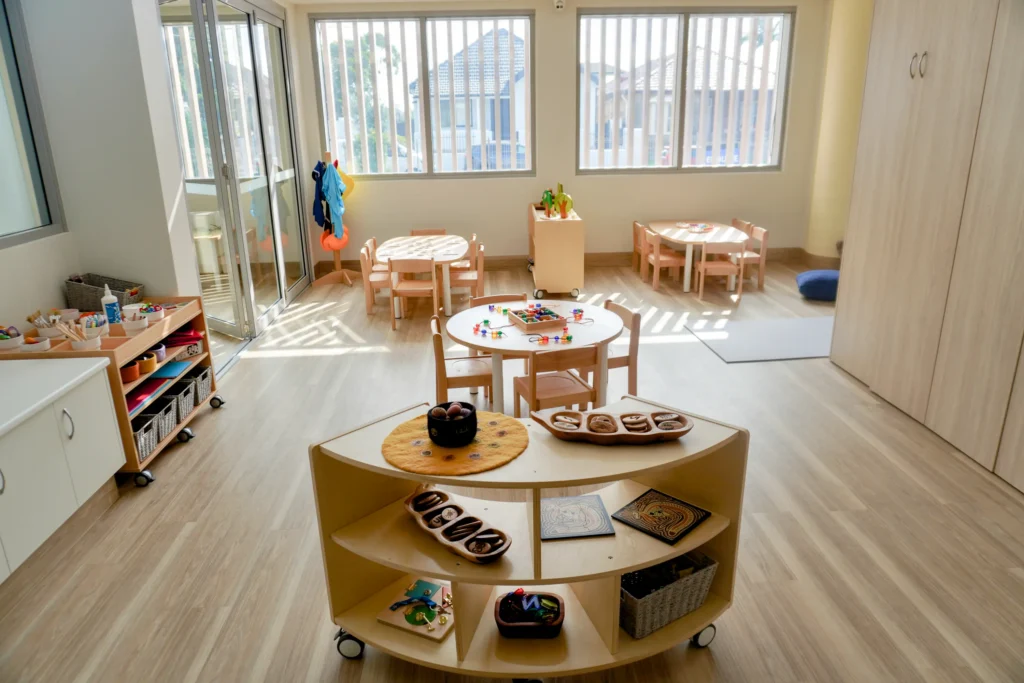 childcare in rockdale kids cooking room