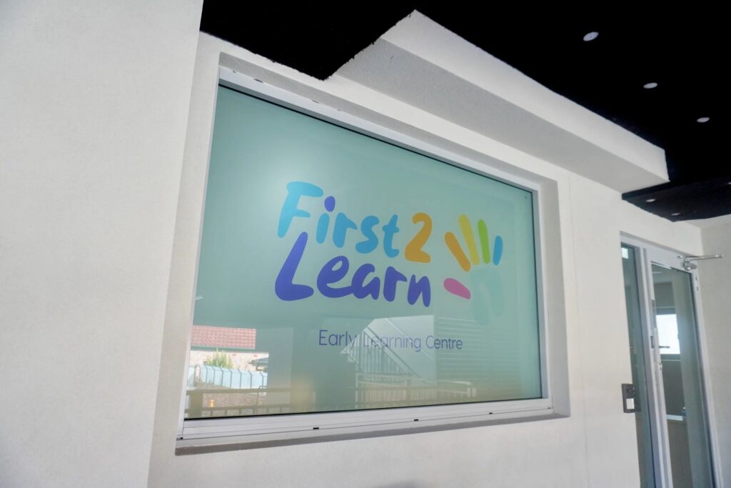 First 2 Learn childcare centre is all about establishing healthy routines for young children